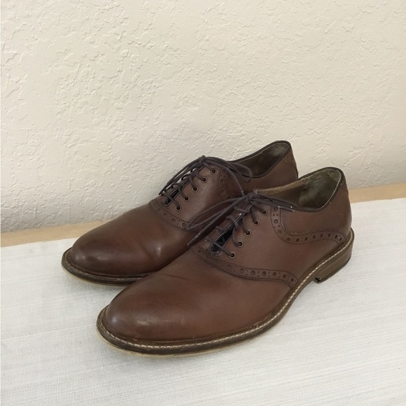 aston grey tokyo saddle oxford
